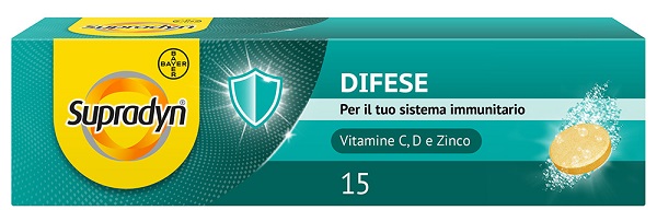 SUPRADYN DIFESE 15 COMPRESSE EFFERVESCENTI - Farmasanitas 
