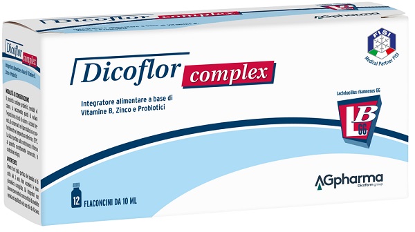 DICOFLOR COMPLEX 12 FLACONCINI DA 10 ML - Farmasanitas 