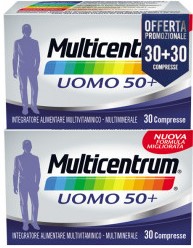 MULTICENTRUM UOMO50+ 30 + 30 PROMO 2017 - Farmasanitas 