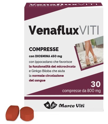 VENAFLUX VITI 30 COMPRESSE - Farmasanitas 