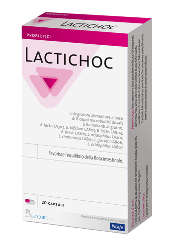 LACTICHOC 20 CAPSULE - Farmasanitas 
