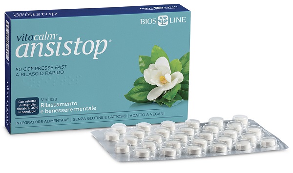 VITACALM ANSISTOP 60 COMPRESSE - Farmasanitas 