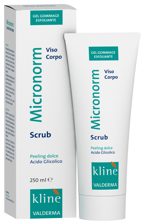 MICRONORM SCRUB VISO-CORPO 250 ML - Farmasanitas 
