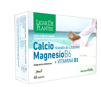 CALCIO + MAGNESIO B6 + VITAMINA D3 60 CAPSULE - Farmasanitas 