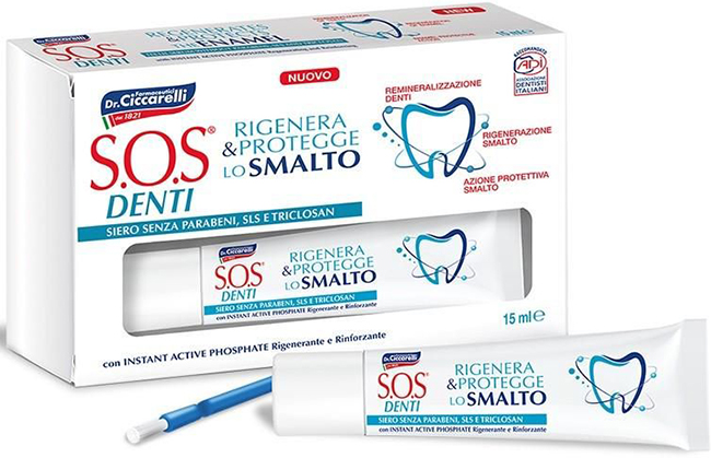 SOS DENTI SMALTO SIERO 15 ML - Farmasanitas 