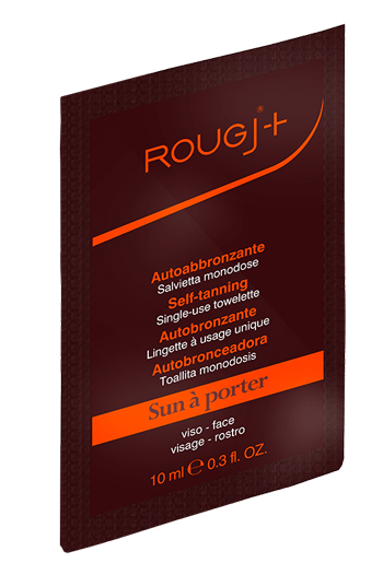 ROUGJ SALVIETTE AUTOABBRONZANTI MONOUSO BUSTINA 10 ML - Farmasanitas 