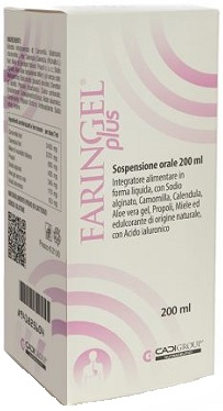 FARINGEL PLUS 200 ML CON ACIDO IALURONICO - Farmasanitas 