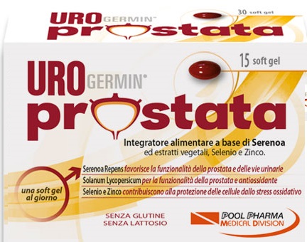 UROGERMIN PROSTATA 15 SOFTGEL - Farmasanitas 