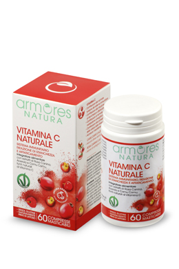 ARMORES NATURA VIT C NATURALE 60 COMPRESSE - Farmasanitas 