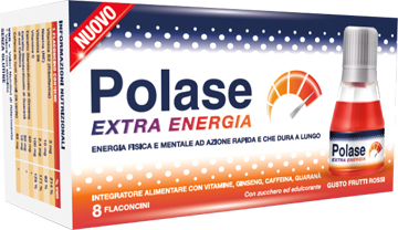 POLASE EXTRA ENERGIA 8 FLACONCINI - Farmasanitas 