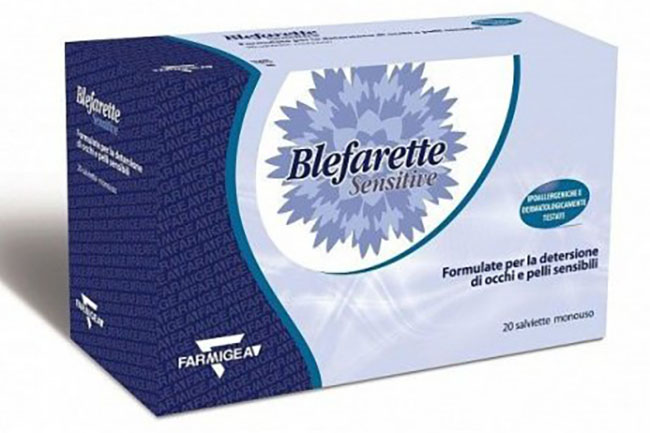 BLEFARETTE SENSITIVE SALVIETTE MONOUSO 20 PEZZI - Farmasanitas 
