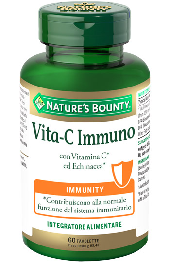 VITA C IMMUNO 60 TAVOLETTE - Farmasanitas 