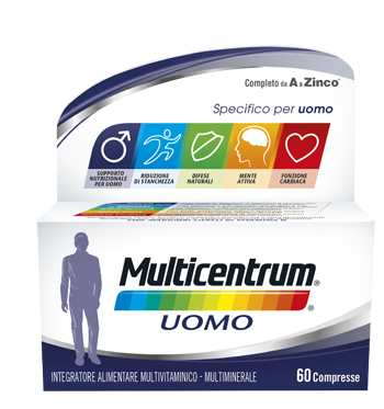 MULTICENTRUM UOMO 60 COMPRESSE - Farmasanitas 