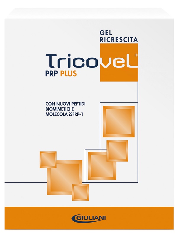 TRICOVEL PRP PLUS GEL RICRESCITA CAPELLI 3 PEZZI DA 15 ML - Farmasanitas 