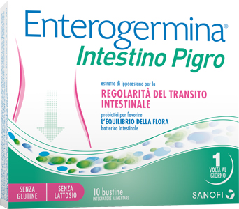 ENTEROGERMINA INTESTINO PIGRO 10 BUSTINE - Farmasanitas 