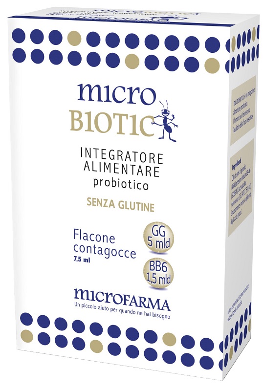 MICROBIOTIC GOCCE 7,5 ML - Farmasanitas 