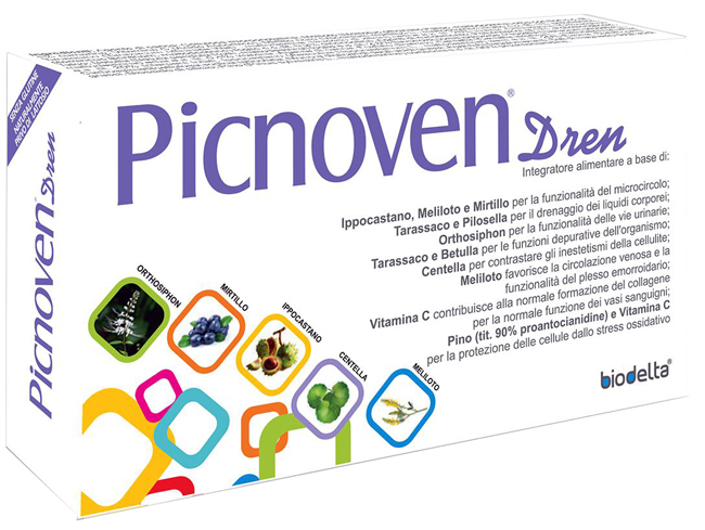 PICNOVEN DREN 50 COMPRESSE 31 G - Farmasanitas 