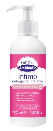EUPHIDRA AMIDOMIO INTIMO DETERGENTE IDRATANTE 250 ML - Farmasanitas 
