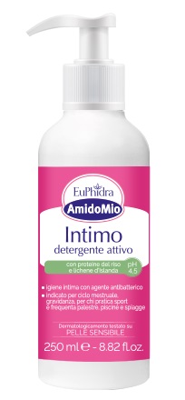 EUPHIDRA AMIDOMIO INTIMO DETERGENTE ATTIVO 250 ML - Farmasanitas 