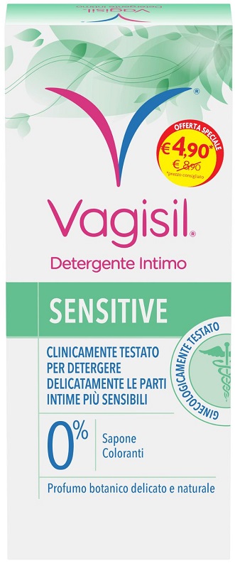 VAGISIL DETERGENTE SENSITIVE 250 ML - Farmasanitas 