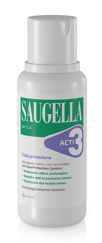 SAUGELLA ACTI3 DETERGENTE INTIMO 250 ML - Farmasanitas 