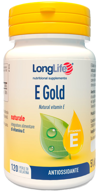 LONGLIFE E GOLD 90UI 120 PERLE - Farmasanitas 