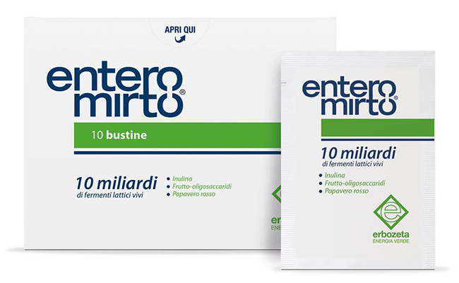 ENTERO MIRTO 10 BUSTINE - Farmasanitas 