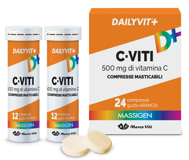 C VITI 500 MG 24 COMPRESSE MASTICABILI - Farmasanitas 