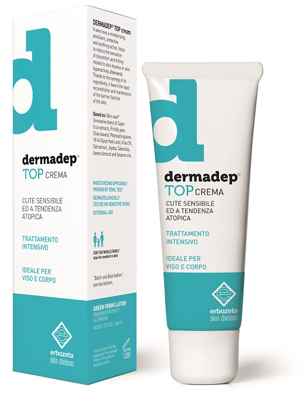 DERMADEP TOP CREMA CUTE SENSIBILE E A TENDENZA ATOPICA TRATTAMENTO INTENSIVO 50 ML - Farmasanitas 