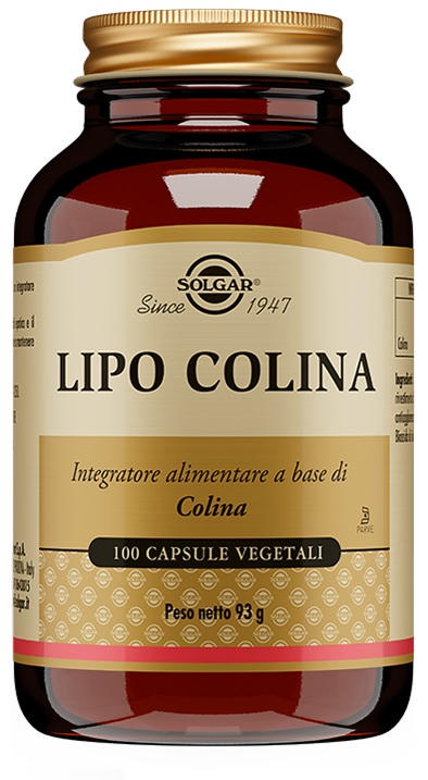 LIPO COLINA 100 CAPSULE VEGETALI - Farmasanitas 