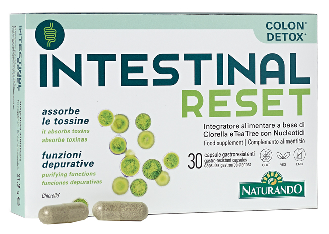 INTESTINAL RESET 30 CAPSULE - Farmasanitas 