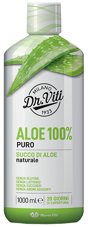 ALOE 100% PURO NATURALE 1000 ML - Farmasanitas 