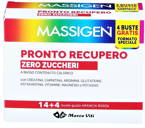 PRONTO RECUPERO ZERO ZUCCHERO 14 BUSTINE + 4 BUSTINE - Farmasanitas 