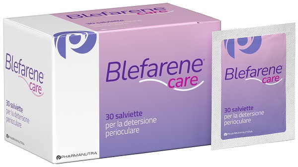 BLEFARENE CARE SALVIETTE MONOUSO PER DETERSIONE PERIOCULARE 30 PEZZI - Farmasanitas 