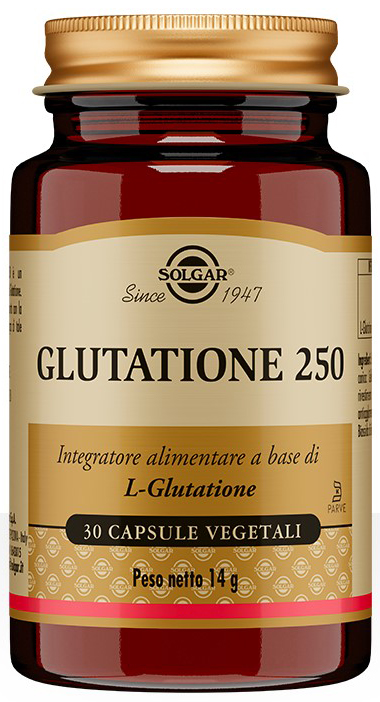 GLUTATIONE 250 30 CAPSULE VEGETALI - Farmasanitas 
