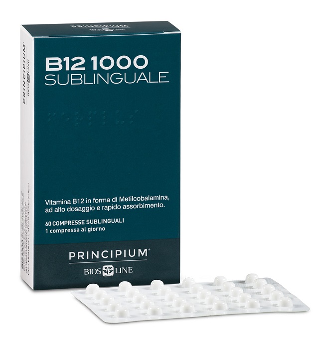 PRINCIPIUM B12 1000 60 COMPRESSE SUBLINGUALI - Farmasanitas 