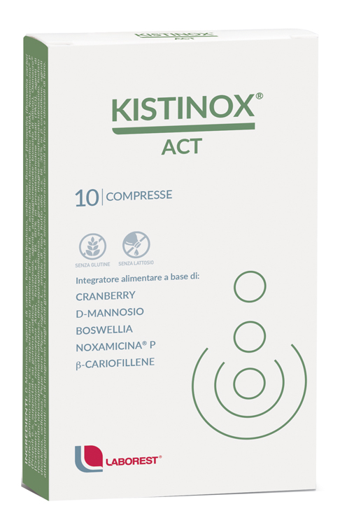 KISTINOX ACT 10 COMPRESSE - Farmasanitas 