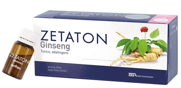 ZETATON GINSENG 12 FIALE X 10 ML - Farmasanitas 