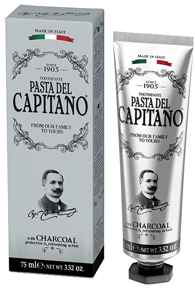 CAPITANO 1905 DENTIFRICIO CARBONE 75 ML - Farmasanitas 