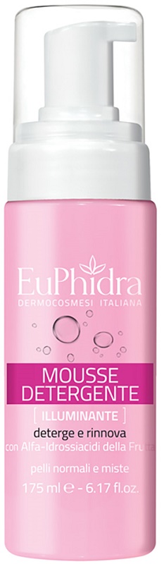 EUPHIDRA MOUSSE DETERGENTE ILLUMINANTE 175 ML - Farmasanitas 