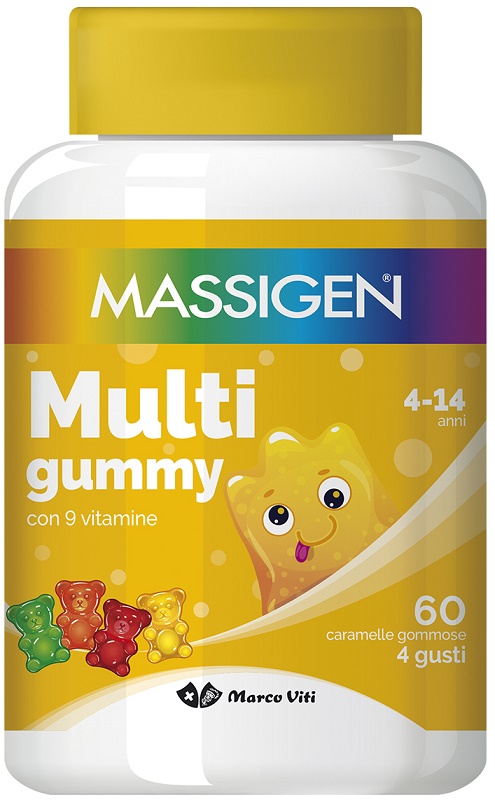 MASSIGEN MULTIGUMMY 60 CARAMELLE GOMMOSE - Farmasanitas 