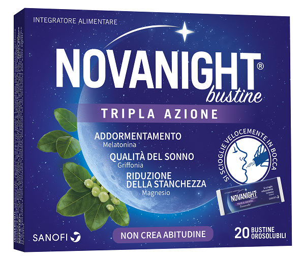 NOVANIGHT 20 BUSTINE TRIPLA AZIONE - Farmasanitas 