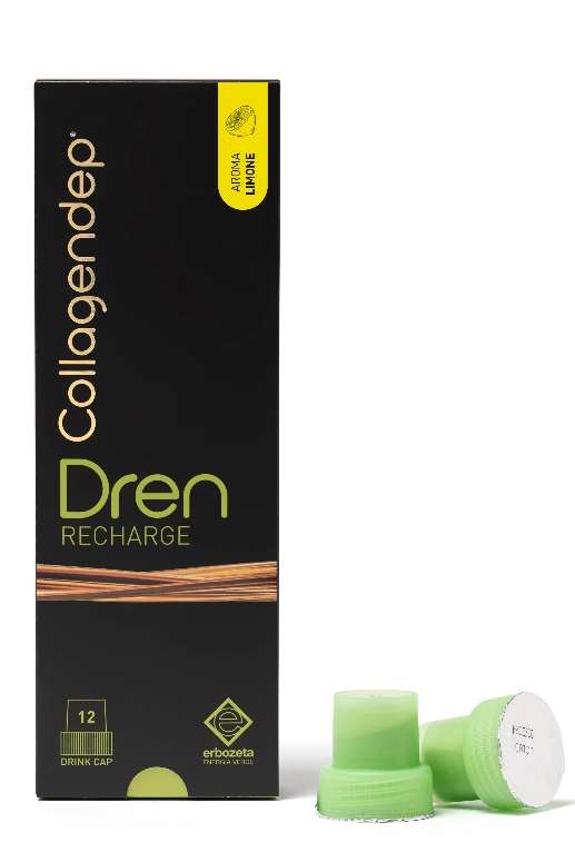 COLLAGENDEP DREN LIMONE RECHARGE 12 PEZZI - Farmasanitas 