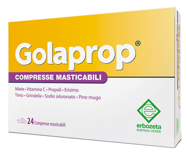 GOLAPROP 24 COMPRESSE MASTICABILI - Farmasanitas 