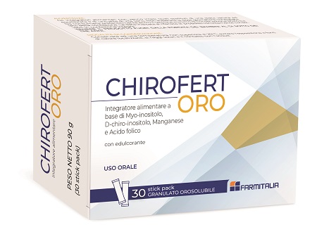 CHIROFERT ORO 30 STICK PACK OROSOLUBILI - Farmasanitas 
