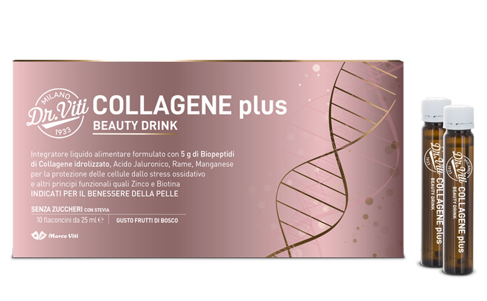 DR VITI COLLAGENE BEAUTY DRINK PLUS 250 ML - Farmasanitas 