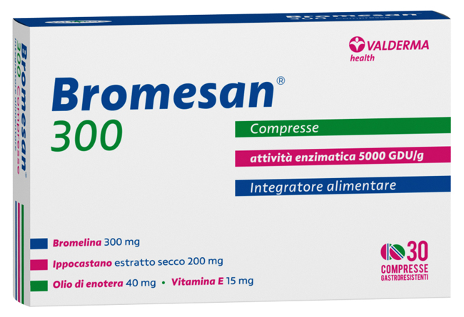 BROMESAN 300 30 COMPRESSE GASTRORESISTENTI - Farmasanitas 