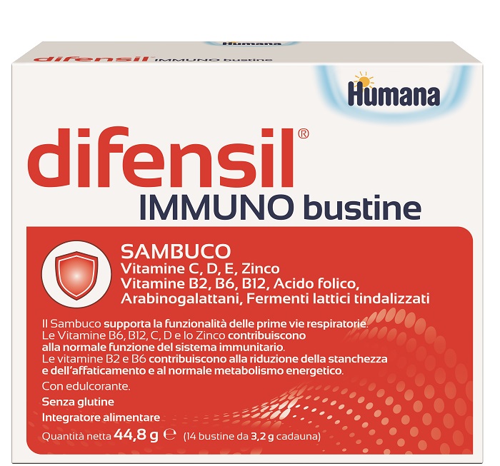DIFENSIL IMMUNO BUSTINE 14 BUSTINE - Farmasanitas 