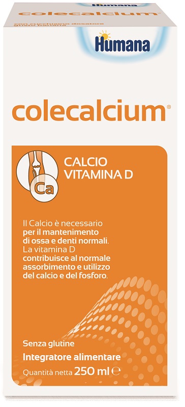HUMANA COLECALCIUM 250 ML - Farmasanitas 