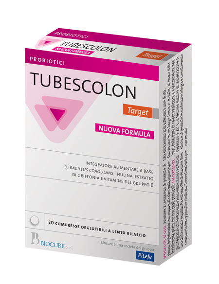 TUBESCOLON TARGET 30 COMPRESSE NUOVA FORMULA - Farmasanitas 